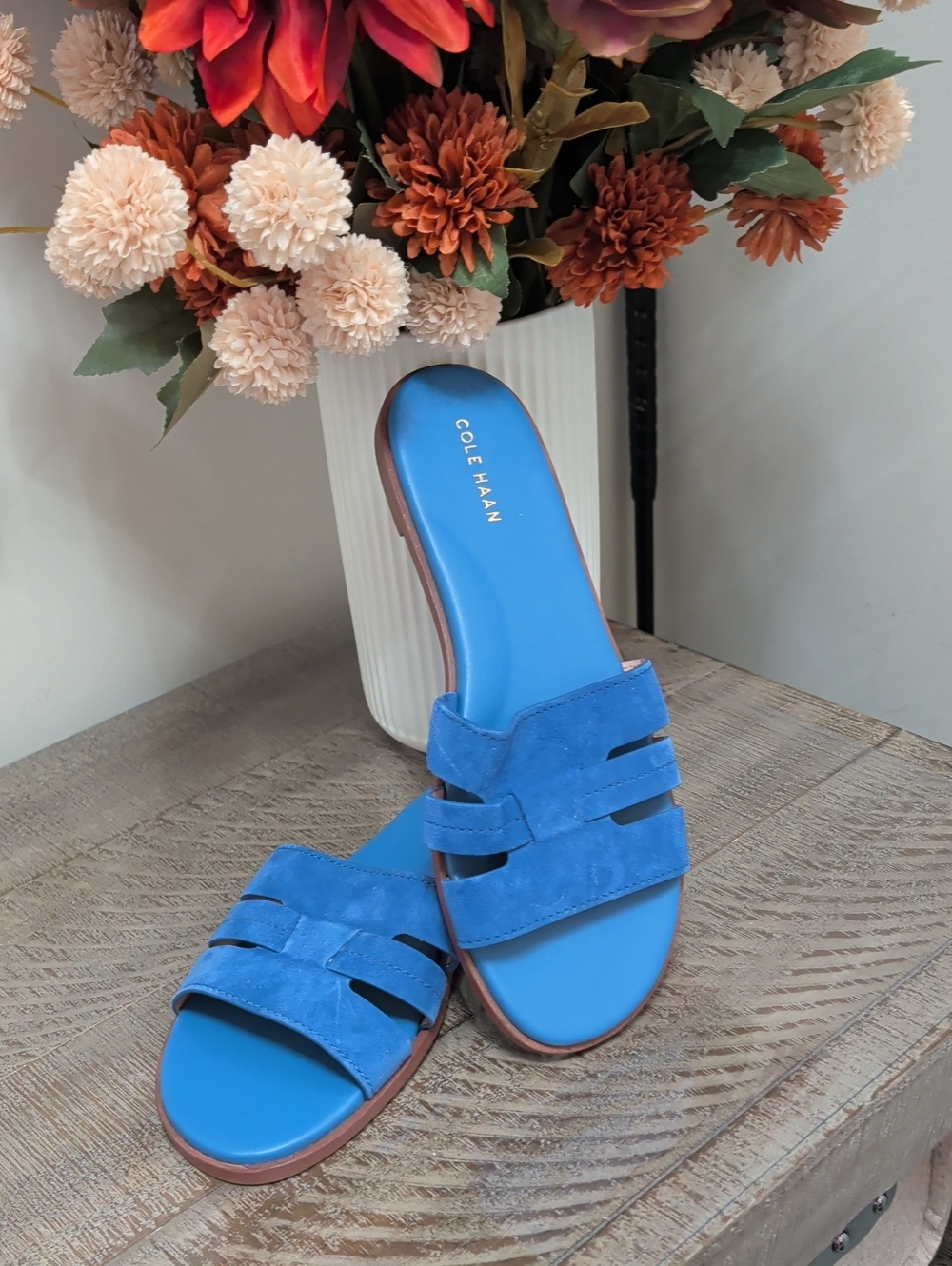 Cole Haan Flynn Slide Sandals Like New